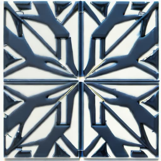  three-dimensional tile pattern symmetry large triangles