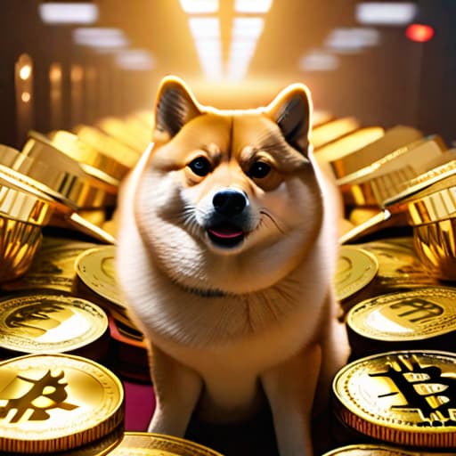  Dogecoin's Profitable Surge: Analyzing Technical Patterns & Bullish Predictions hyperrealistic, full body, detailed clothing, highly detailed, cinematic lighting, stunningly beautiful, intricate, sharp focus, f/1. 8, 85mm, (centered image composition), (professionally color graded), ((bright soft diffused light)), volumetric fog, trending on instagram, trending on tumblr, HDR 4K, 8K