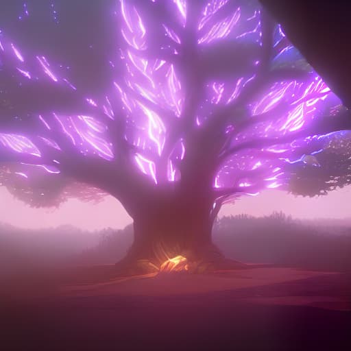 arcane style Magic tree