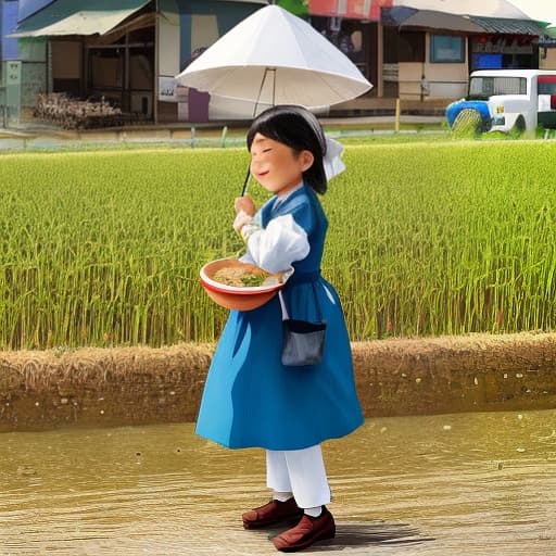  Rice girl ip image,