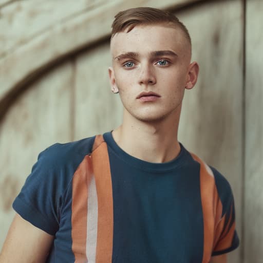 portrait+ style czech homosexual queer twink blonde very cute dude face