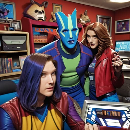  Guardians of galaxy retro room