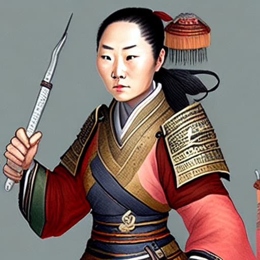  Female military strategist during the Wei Jin period