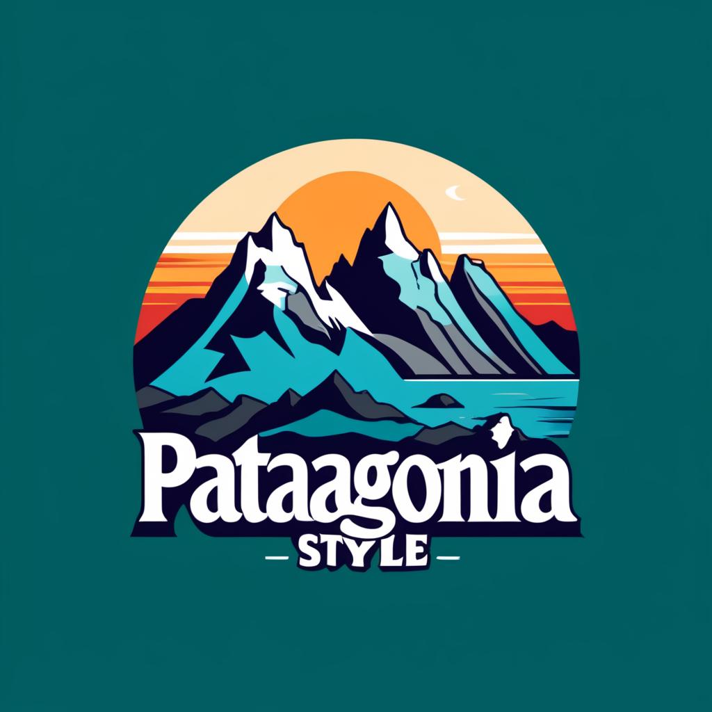  Logo, (surrealism style), Patagonia Harverst