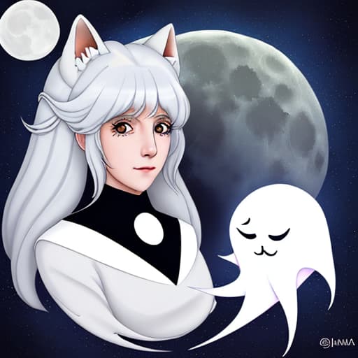  ghost y luna llena