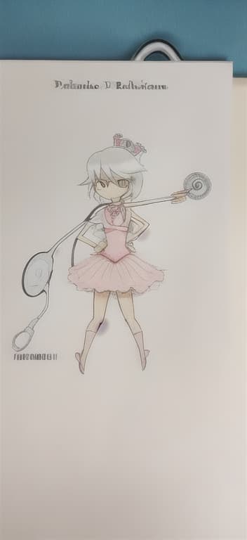  Dr ballerina cartoon with stethoscope