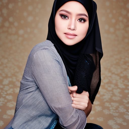 portrait+ style wanita berhijab dengan berbagai macam model dan gaya