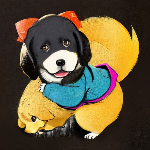  Jiro holding Labrador