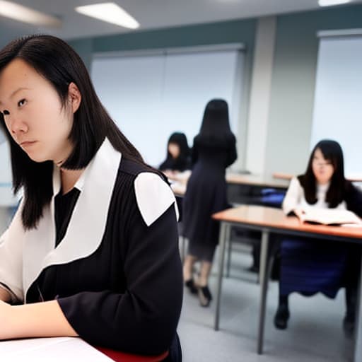 lnkdn photography a female civil law teacher in cram school in Taipei