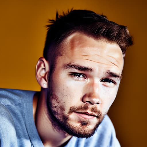 portrait+ style liam payne queer face