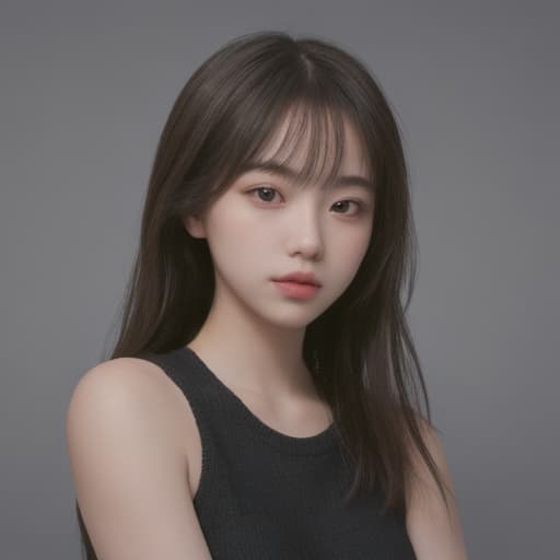  girl, best quality, solo, headshot, simple background