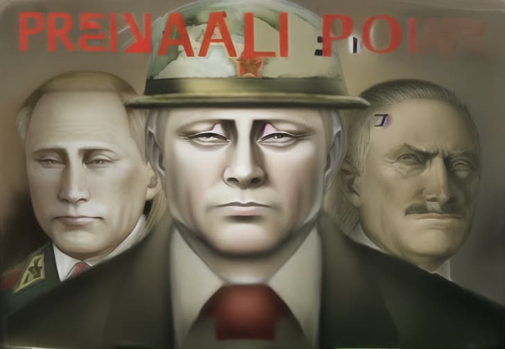  Putin face president war