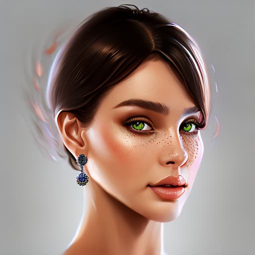 portrait+ style فتاة جميلة تسبح في البحر