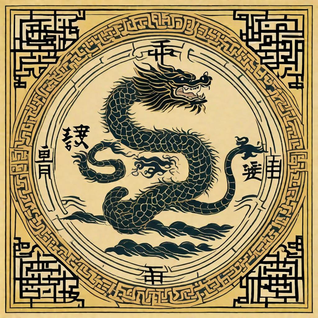  The flag has a bright golden background, symbolizing light and justice. In the center of the flag, there is a bright sun, representing the brilliance and hope of Ming religion. Around the sun, there is a mysterious dragon and snake pattern, symbolizing the power and mystery of Ming religion. In the middle of the flag, there are two traditional Chinese characters embroidered with "Ming religion." The font is dignified and upright, demonstrating the majesty and nobility of Ming religion. The whole flag fluttered in the wind, as if to preach the justice and power of Ming religion.