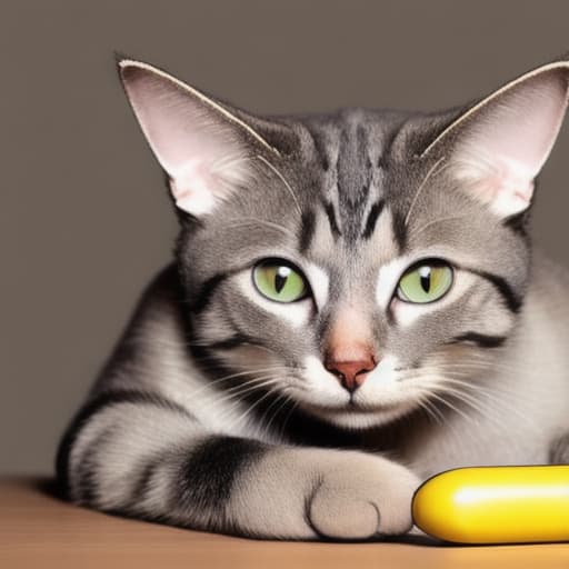  Suppository pill in a cat