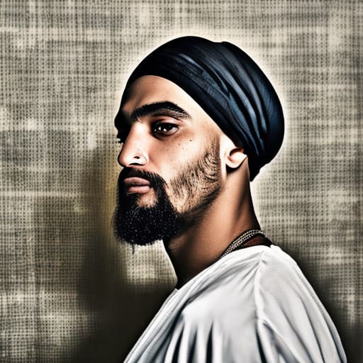 portrait+ style big muslim 