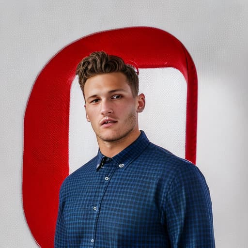 portrait+ style Nick Bosa queer face