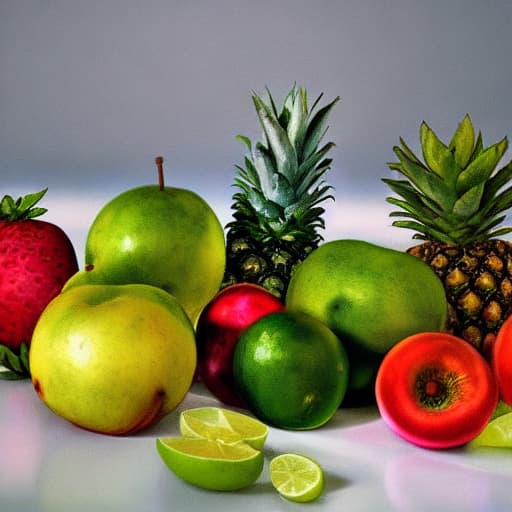  image to fruit and vegetables hyperrealistic, full body, detailed clothing, highly detailed, cinematic lighting, stunningly beautiful, intricate, sharp focus, f/1. 8, 85mm, (centered image composition), (professionally color graded), ((bright soft diffused light)), volumetric fog, trending on instagram, trending on tumblr, HDR 4K, 8K