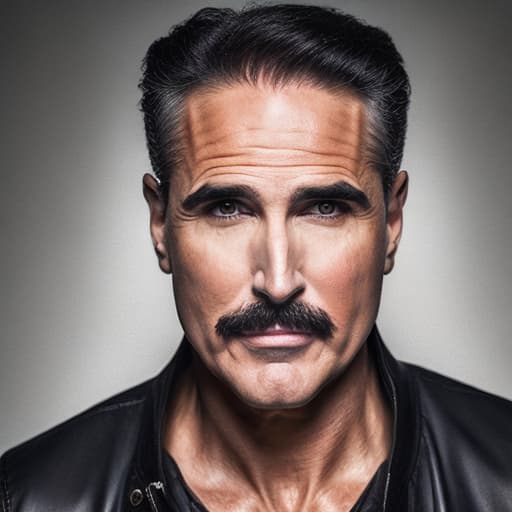 portrait+ style don diamont queer face