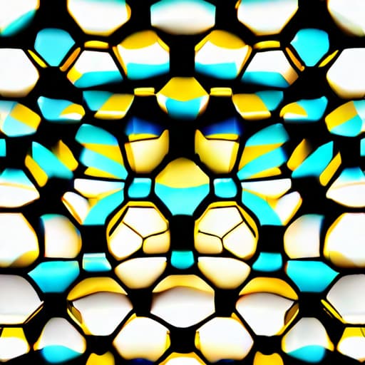  3D render core shell spherical nanoparticle, inner core golden yellow, outer shell teal blue, both with single layer graphene honeycomb pattern, intricate hexagonal detail, photorealistic, transparent PNG, 8k.