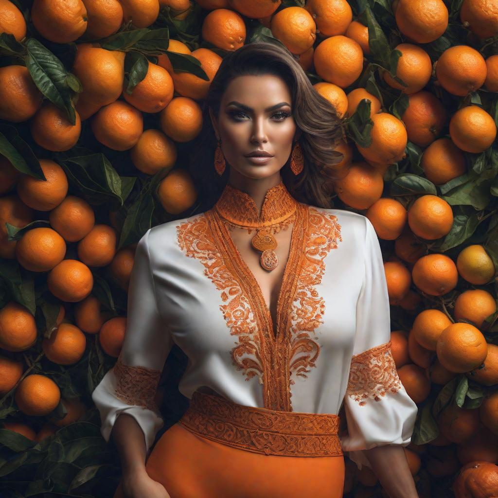  maermelada sabor a naranja hyperrealistic, full body, detailed clothing, highly detailed, cinematic lighting, stunningly beautiful, intricate, sharp focus, f/1. 8, 85mm, (centered image composition), (professionally color graded), ((bright soft diffused light)), volumetric fog, trending on instagram, trending on tumblr, HDR 4K, 8K