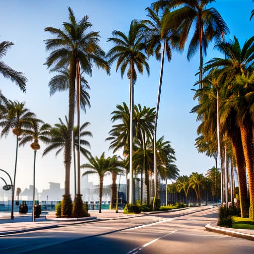 nvinkpunk Palm Trees hyperrealistic, full body, detailed clothing, highly detailed, cinematic lighting, stunningly beautiful, intricate, sharp focus, f/1. 8, 85mm, (centered image composition), (professionally color graded), ((bright soft diffused light)), volumetric fog, trending on instagram, trending on tumblr, HDR 4K, 8K