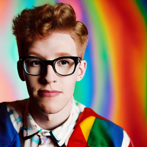 portrait+ style tyler oakley homosexual queer face