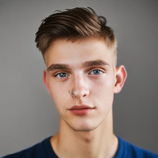 portrait+ style czech homosexual twink blonde very cute dude face