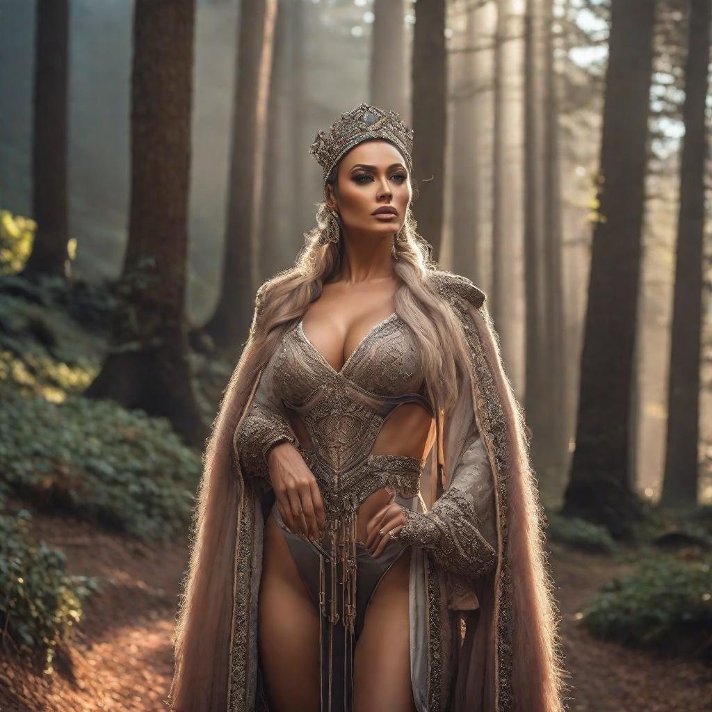  Ruta de la seda hyperrealistic, full body, detailed clothing, highly detailed, cinematic lighting, stunningly beautiful, intricate, sharp focus, f/1. 8, 85mm, (centered image composition), (professionally color graded), ((bright soft diffused light)), volumetric fog, trending on instagram, trending on tumblr, HDR 4K, 8K