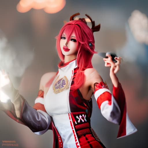 redshift style candy joy hyperrealistic, full body, detailed clothing, highly detailed, cinematic lighting, stunningly beautiful, intricate, sharp focus, f/1. 8, 85mm, (centered image composition), (professionally color graded), ((bright soft diffused light)), volumetric fog, trending on instagram, trending on tumblr, HDR 4K, 8K