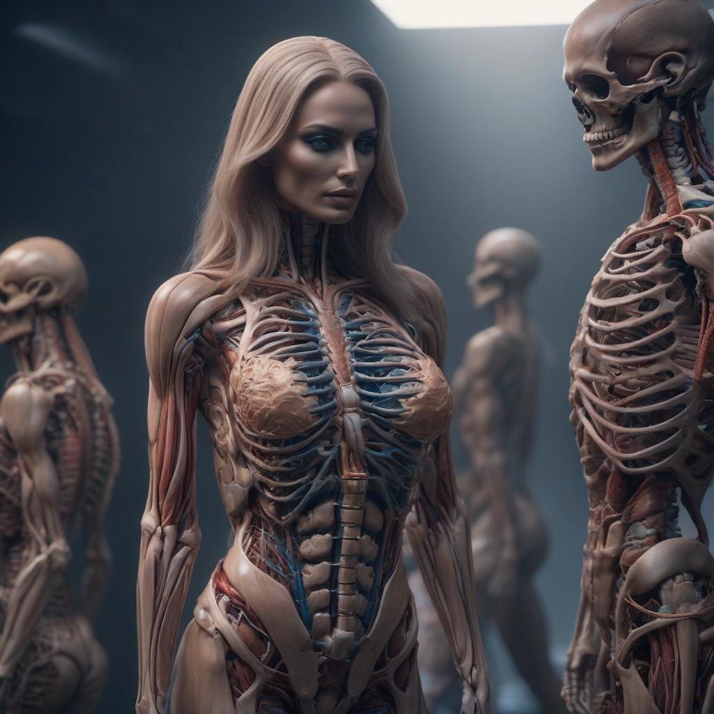  Clinical Anatomy hyperrealistic, full body, detailed clothing, highly detailed, cinematic lighting, stunningly beautiful, intricate, sharp focus, f/1. 8, 85mm, (centered image composition), (professionally color graded), ((bright soft diffused light)), volumetric fog, trending on instagram, trending on tumblr, HDR 4K, 8K