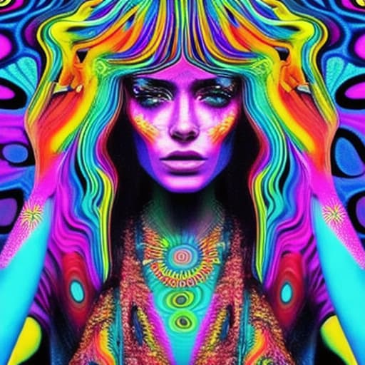  psychedelic woman man