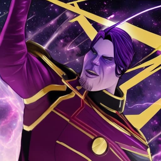  Thanos qui encule Captain marvel