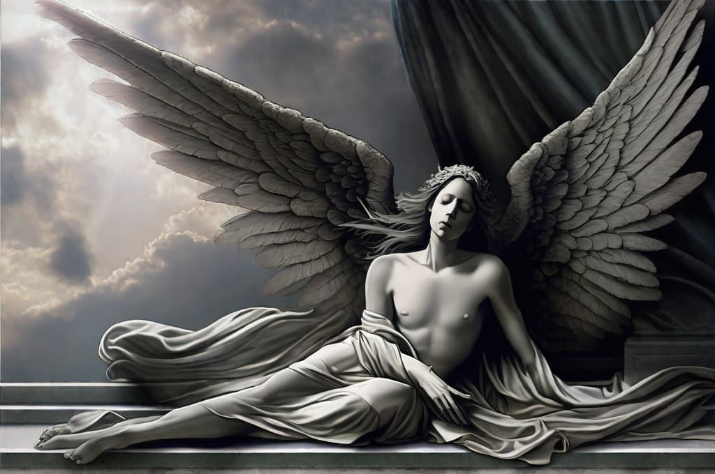  The angel would like to stay, awaken the dead, and make whole what has been smashed.