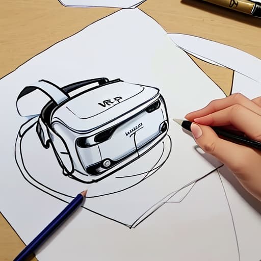  Draw a picture of VR,