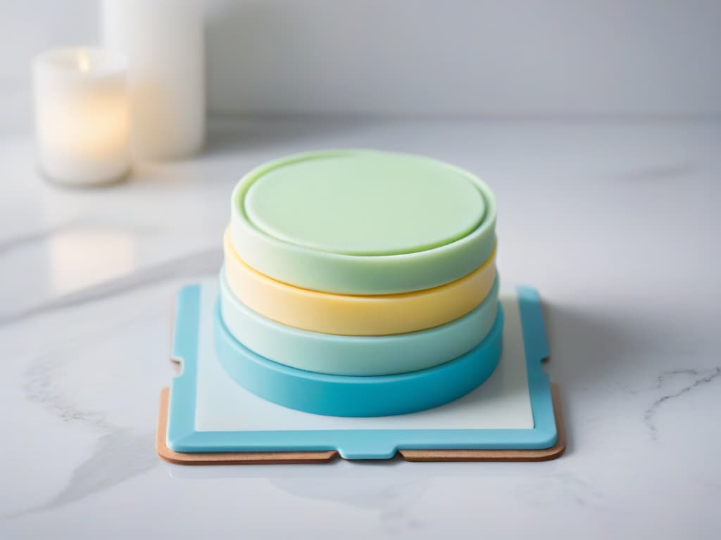  An ultrahighresolution image featuring an array of sleek, modern custom cookie cutters in various unique shapes and sizes, meticulously arranged on a clean, white marble countertop. Each cutter reflects a different theme, from intricate geometric patterns to whimsical animals and symbols, showcasing the endless creative possibilities that custom cookie cutters can offer. The lighting is soft, casting subtle shadows that enhance the contours and details of the cutters, exuding a sense of precision and innovation. The overall aesthetic is minimalist, with a focus on the elegance and craftsmanship of the tools. hyperrealistic, full body, detailed clothing, highly detailed, cinematic lighting, stunningly beautiful, intricate, sharp focus, f/1. 8, 85mm, (centered image composition), (professionally color graded), ((bright soft diffused light)), volumetric fog, trending on instagram, trending on tumblr, HDR 4K, 8K