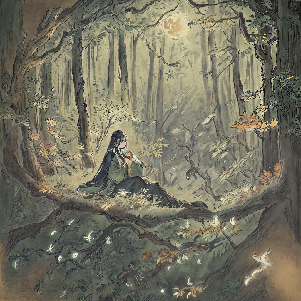  ((masterpiece)), (((best quality))), 8k, high detailed, ultra-detailed. A curious owl holding a treasure map in a mystical moonlit forest. The owl is depicted in a cartoon style with vibrant colors and intricate feather patterns. In the background, there are mysterious symbols and hidden clues scattered throughout the trees and bushes. The moonlight illuminates the scene, casting a soft glow on the owl and the forest. The owl's eyes sparkle with curiosity as it examines the map, while beams of moonlight create enchanting patterns on the forest floor. hyperrealistic, full body, detailed clothing, highly detailed, cinematic lighting, stunningly beautiful, intricate, sharp focus, f/1. 8, 85mm, (centered image composition), (professionally color graded), ((bright soft diffused light)), volumetric fog, trending on instagram, trending on tumblr, HDR 4K, 8K