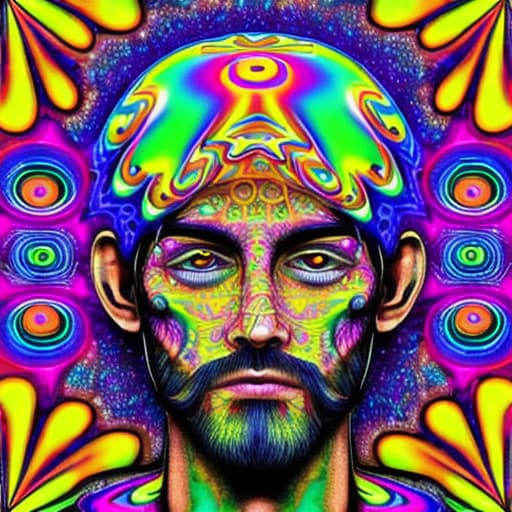  psychedelic man