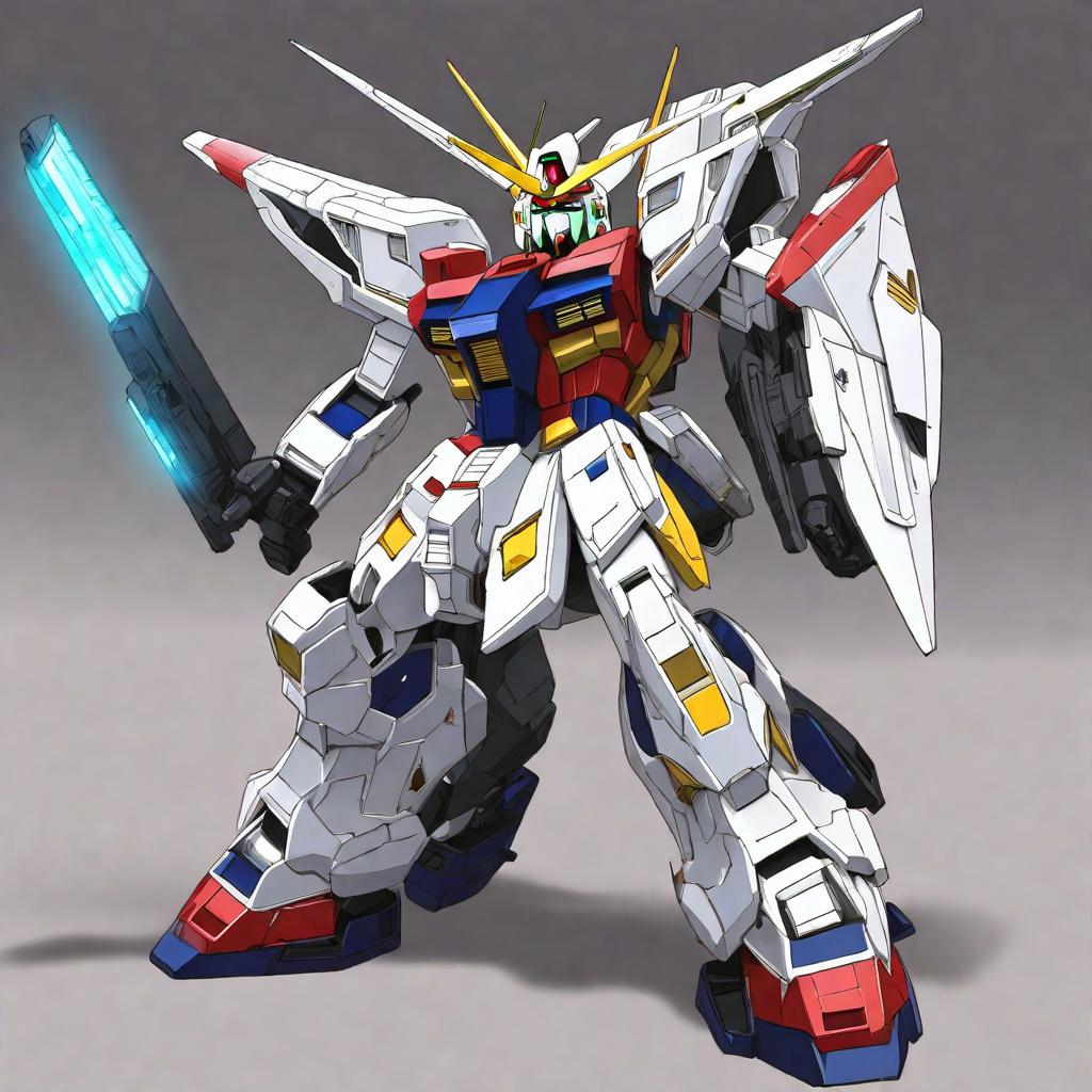  masterpiece, best quality,Draw a Gundam