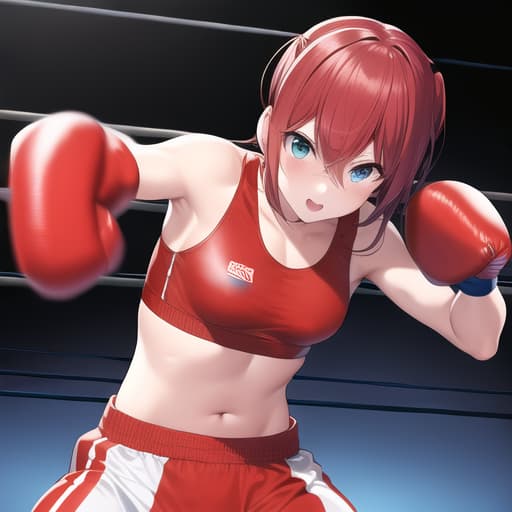  Boxing player