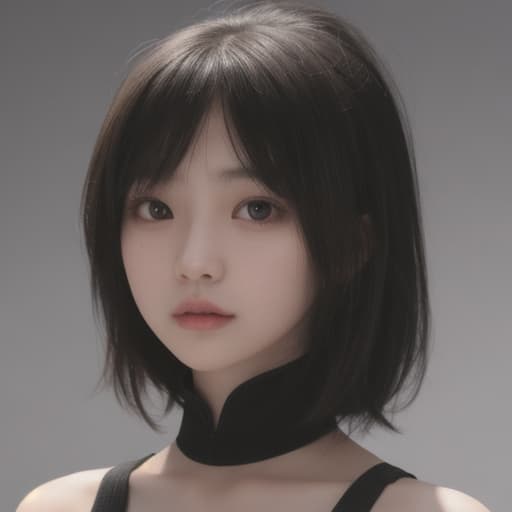  girl, best quality, solo, headshot, simple background