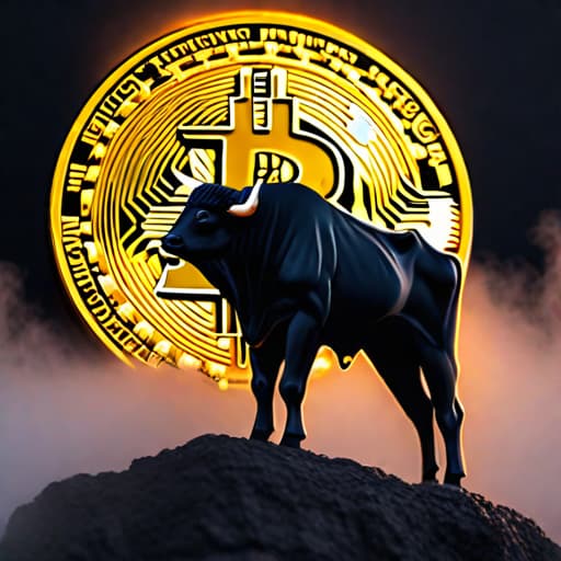  Bitcoin Price Struggles to Reclaim $70K: Will the Bulls Prevail? hyperrealistic, full body, detailed clothing, highly detailed, cinematic lighting, stunningly beautiful, intricate, sharp focus, f/1. 8, 85mm, (centered image composition), (professionally color graded), ((bright soft diffused light)), volumetric fog, trending on instagram, trending on tumblr, HDR 4K, 8K