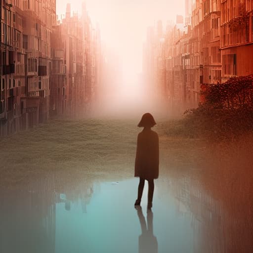 dublex style wasteland city blending into silhouette woman's head, super detailed, double exposure, messy landscape,  realistic and natural,  nature,  hd photography,  realistic surrealism,  magical,  hyperrealism, Canaletto, digital painting,  digital illustration,  extreme detail,  digital art,  4k,  ultra hd, trending on artstation, surrealism
