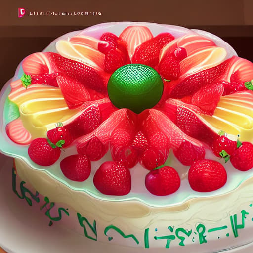  torta de gelatina con frutas logo