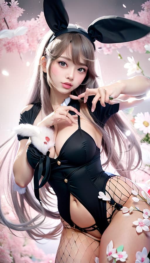   , cute female college student, garter belt, knee high stocking, bunny , finger heart, (Masterpiece, BestQuality:1.3), (ultra detailed:1.2), (hyperrealistic:1.3), (RAW photo:1.2),High detail RAW color photo, professional photograph, (Photorealistic:1.4), (realistic:1.4), ,professional lighting, (japanese), beautiful face, (realistic face)