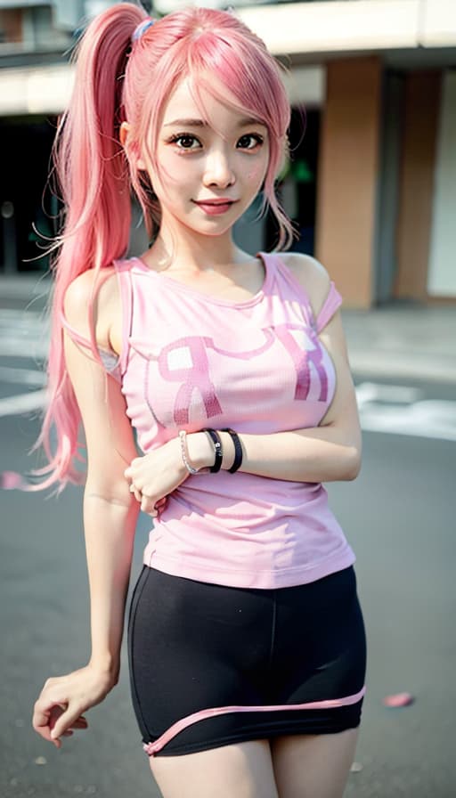  Pink hair, cute, smile, beautiful girl, twin tail, (Masterpiece, BestQuality:1.3), (ultra detailed:1.2), (hyperrealistic:1.3), (RAW photo:1.2),High detail RAW color photo, professional photograph, (Photorealistic:1.4), (realistic:1.4), ,professional lighting, (japanese), beautiful face, (realistic face)