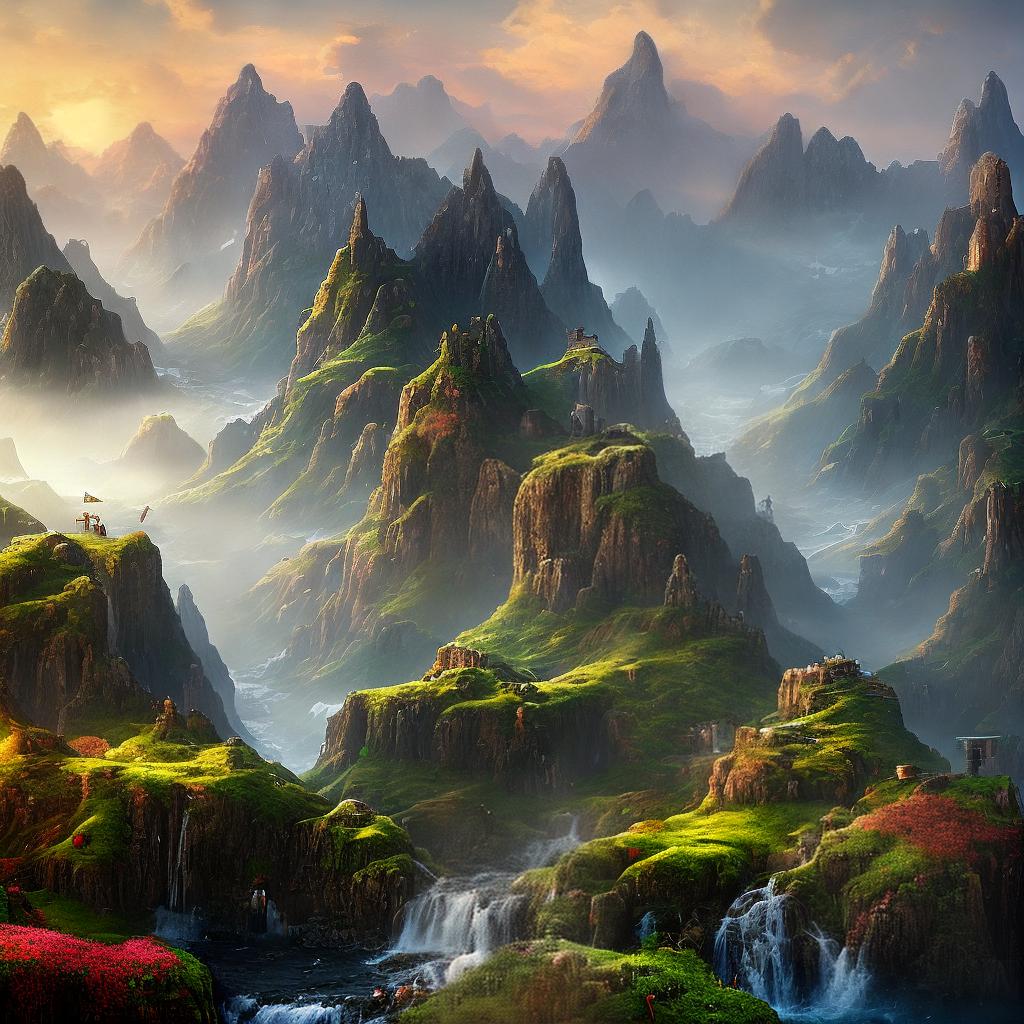  A masterpiece of a surreal garden landscape drawing in an ultra-detailed, high quality, 8k resolution. The main subject of the scene is a garden with mountains, water, a small bridge, and a traditional atmosphere. hyperrealistic, full body, detailed clothing, highly detailed, cinematic lighting, stunningly beautiful, intricate, sharp focus, f/1. 8, 85mm, (centered image composition), (professionally color graded), ((bright soft diffused light)), volumetric fog, trending on instagram, trending on tumblr, HDR 4K, 8K