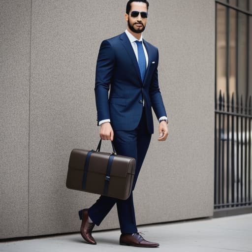  SALES JUNKIE, man with a suit, he has to carry a briefcase, badass look