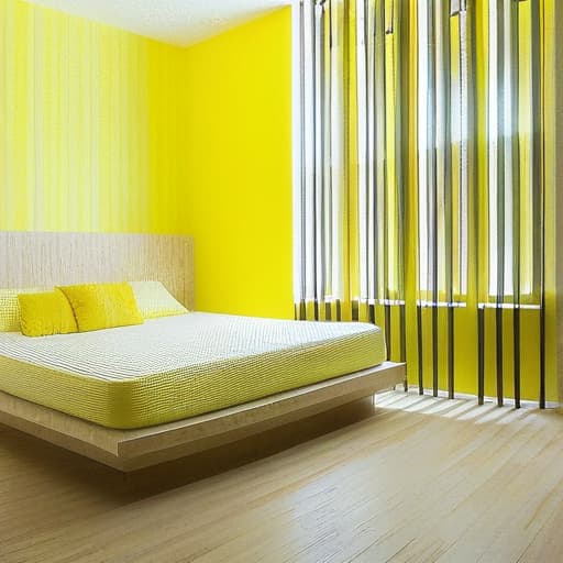  yellow room, clean room