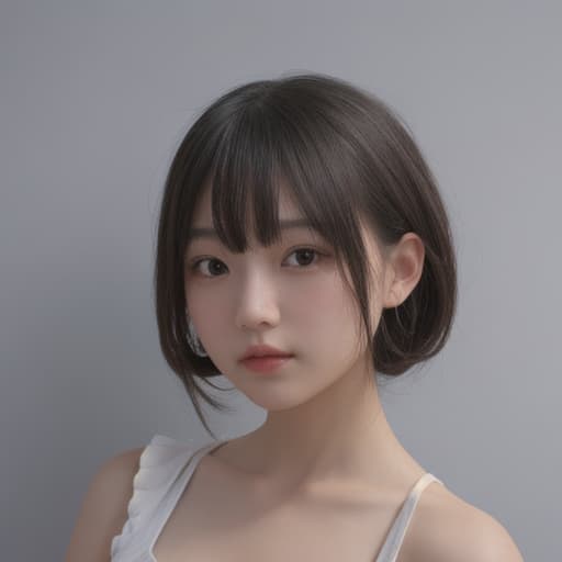  girl, best quality, solo, headshot, simple background